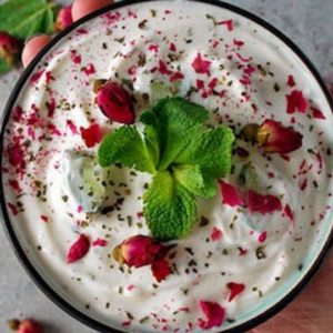 Mast khiar, yogurt cucumber dip (G)