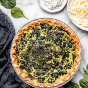 Spinach tart